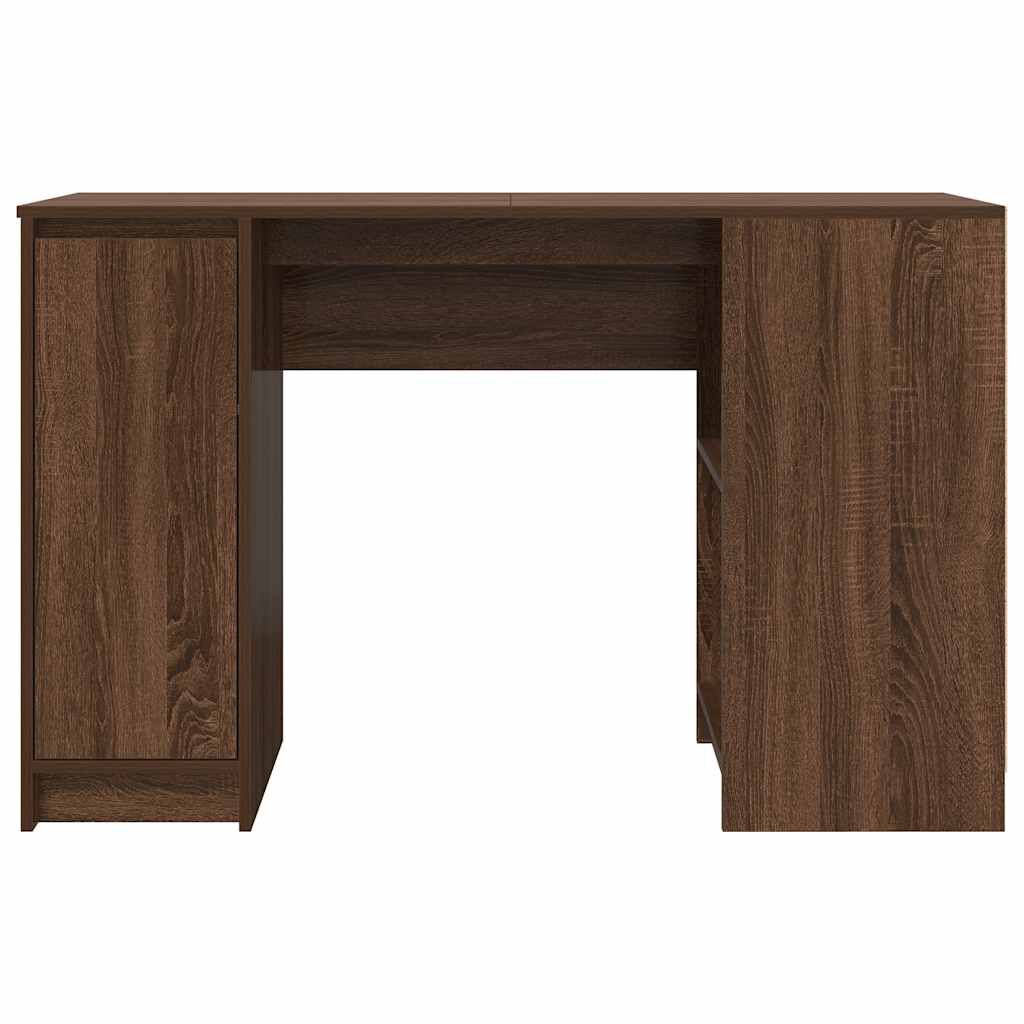 vidaXL Γραφείο Καφέ Δρυς 120x42x76 εκ. από Επεξεργασμένο Ξύλο