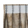 vidaXL Κουρτίνα με κουρτίνες 2 pcs Μπρονζέ 140 x 140 cm Βελούδο