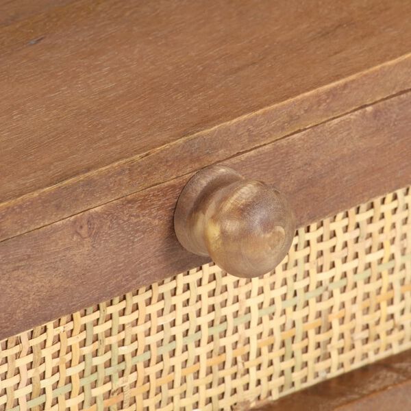 vidaXL Τραπεζάκι Σαλονιού 100 x 60 x 40 εκ. από Μασίφ Ξύλο Μάνγκο