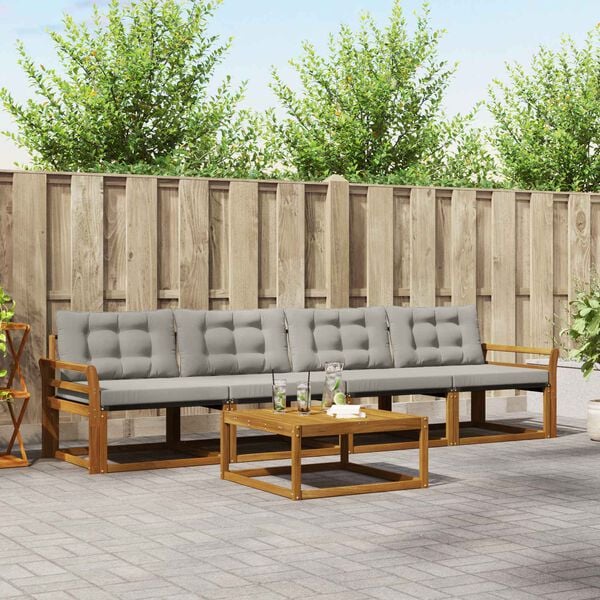 vidaXL &Sigma;&epsilon;&iota;&rho;ά &Kappa;&alpha;&nu;&alpha;&pi;έ &Epsilon;&xi;&omega;&tau;&epsilon;&rho;&iota;&kappa;&omicron;ύ 5 pcs &Phi;&upsilon;&sigma;&iota;&kappa;ό &kappa;&alpha;&iota; &Alpha;&nu;&omicron;&iota;&chi;&tau;ό &Gamma;&kappa;&rho;&iota;