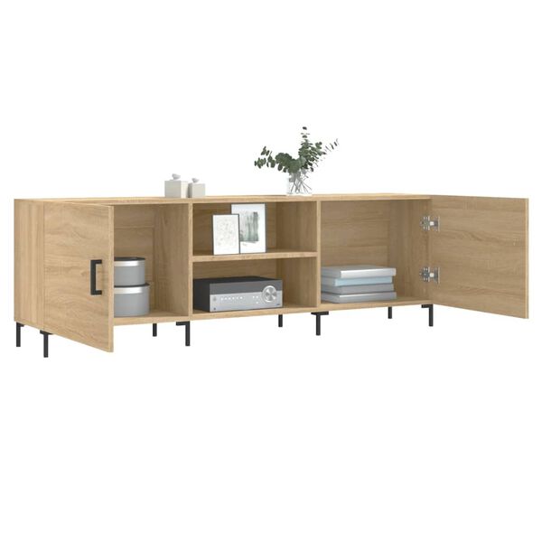 vidaXL Έπιπλο Τηλεόρασης Sonoma Δρυς 150x30x50 εκ. Επεξεργασμένο Ξύλο