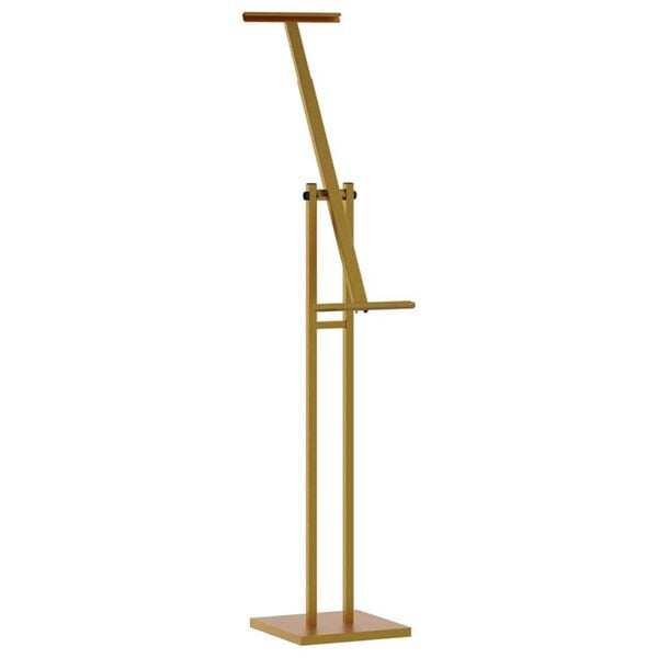 vidaXL Εκθεσιακές Οθόνες 2 pcs Χρυσό 26.5 x 26.5 x 127 εκ Σίδερο