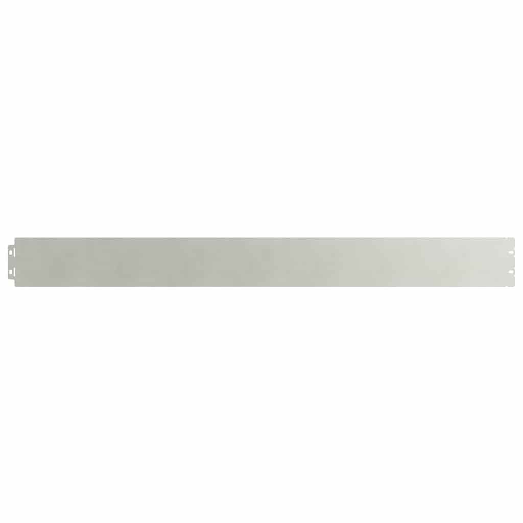 vidaXL Περιφράξεις γκαζόν 10 τεμάχια 10x103 cm από ανοξείδωτο ατσάλι