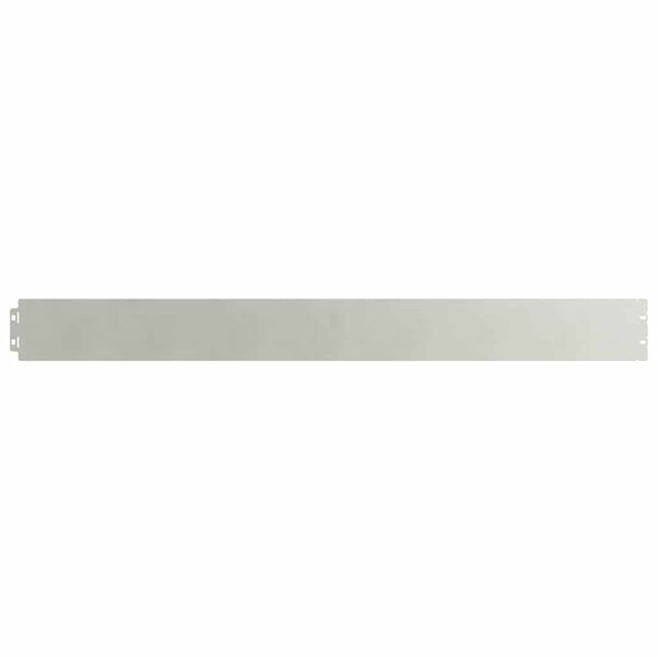vidaXL Περιφράξεις γκαζόν 10 τεμάχια 10x103 cm από ανοξείδωτο ατσάλι