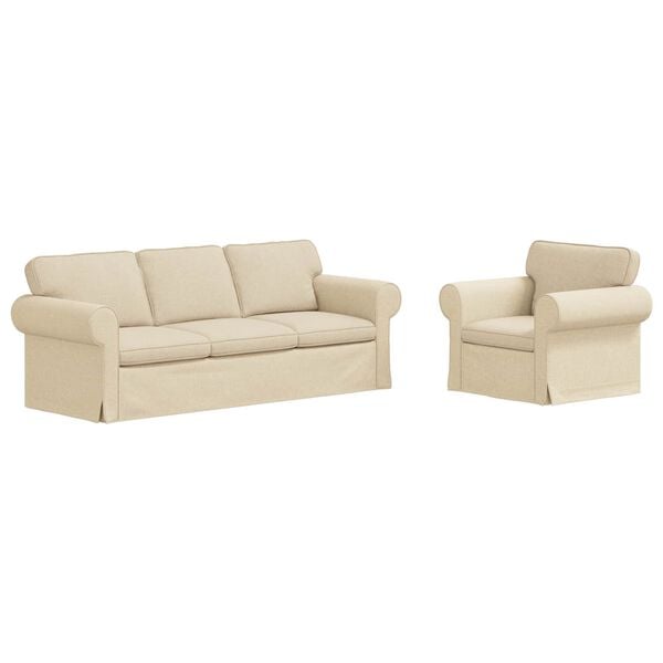 vidaXL &Kappa;&alpha;&nu;&alpha;&pi;έ&sigmaf; 2 pcs &Kappa;&rho;&epsilon;&mu;