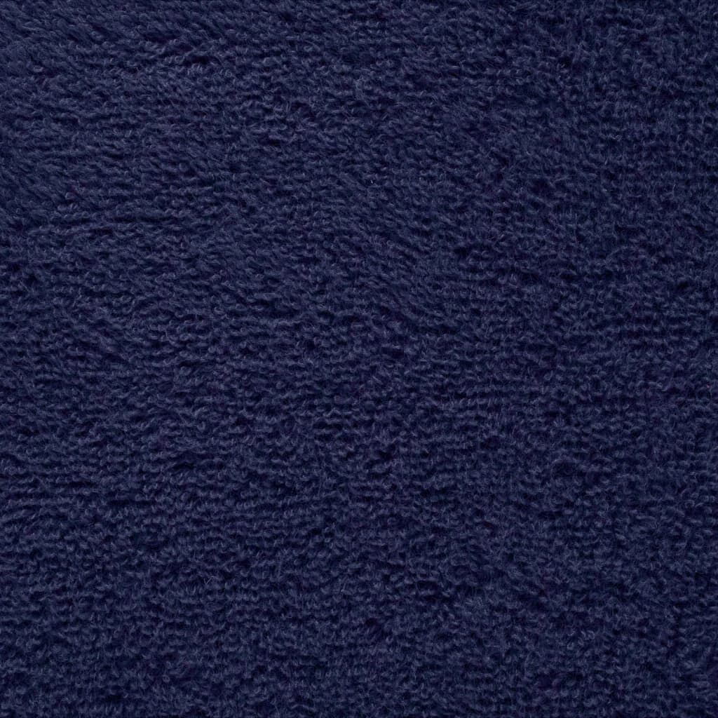 vidaXL Πετσέτες Μπάνιου Premium SOLUND 4 Τεμ Μπλε 70x140εκ 600γρ/μ²