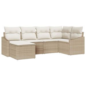 vidaXL &Sigma;έ&tau; &phi;&alpha;&gamma;&eta;&tau;&omicron;ύ &gamma;&iota;&alpha; &kappa;ή&pi;&omicron; &mu;&epsilon; &mu;&alpha;&xi;&iota;&lambda;ά&rho;&iota; 6 pcs &Mu;&pi;&epsilon;&zeta; &kappa;&alpha;&iota; &Kappa;&rho;έ&mu;&alpha;