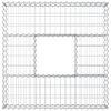 vidaXL &Alpha;&nu;&alpha;&sigma;&eta;&kappa;&omega;&mu;έ&nu;&omicron; &kappa;&rho;&epsilon;&beta;ά&tau;&iota; gabion &Alpha;&sigma;&eta;&mu;ί 100 x 100 x 20 cm