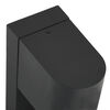 vidaXL Εξωτερικά Φωτιστικά Τοίχου 2 pcs Μαύρο 12 x 7 x 15 εκ.