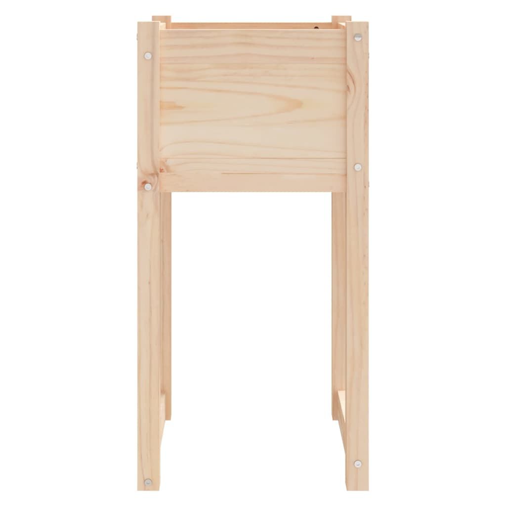 vidaXL Ζαρντινιέρα 40x40x81 εκ. από Μασίφ Ξύλο Πεύκου