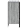 vidaXL Συρταριέρα Γκρι Sonoma 91x35,5x74,5 εκ. από Επεξεργ. Ξύλο