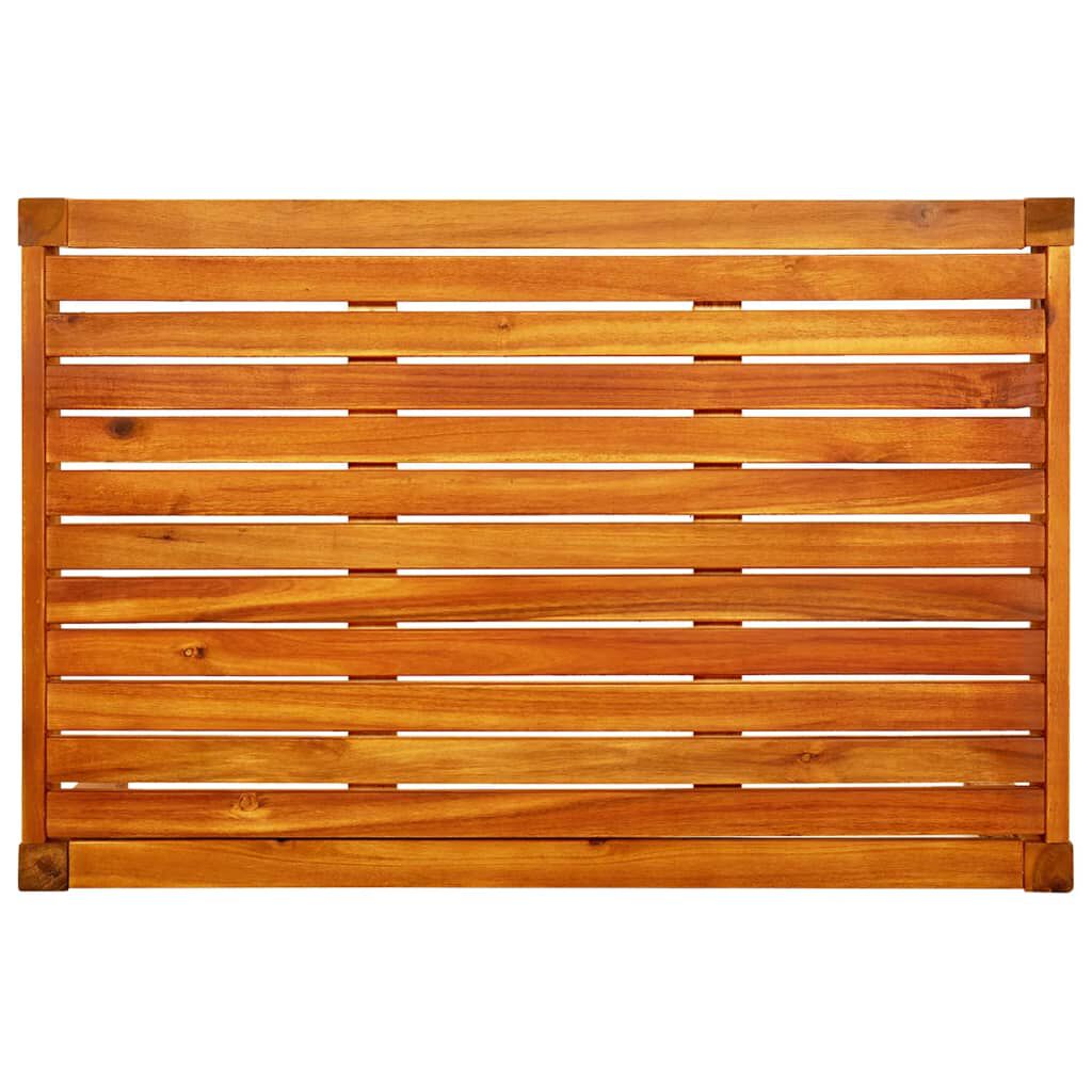 vidaXL Τραπέζι Κήπου 85 x 57 x 29 εκ. από Μασίφ Ξύλο Ακακίας