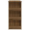 vidaXL Τραπέζι Μπαρ με Ράφια Sonoma Δρυς 102x50x103,5 εκ. Επεξ. Ξύλο