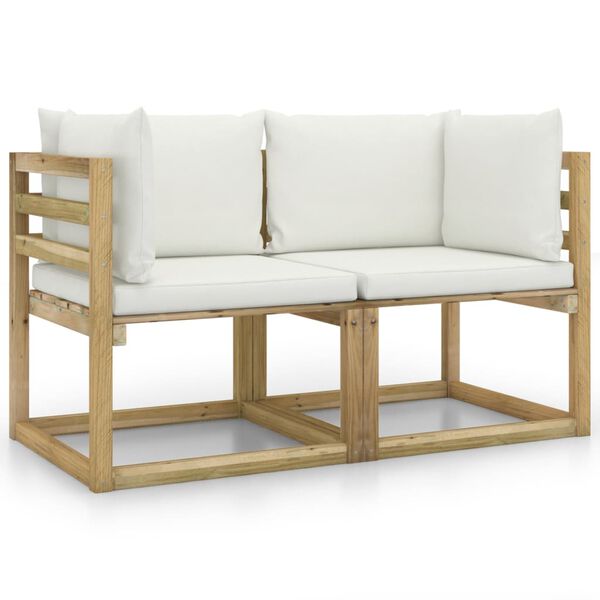 vidaXL &Kappa;&alpha;&nu;&alpha;&pi;έ&delta;&epsilon;&sigmaf; &Kappa;ή&pi;&omicron;&upsilon; &Gamma;&omega;&nu;&iota;&alpha;&kappa;&omicron;ί 2 &tau;&epsilon;&mu;. &Pi;&rho;ά&sigma;&iota;&nu;&omicron; &Xi;ύ&lambda;&omicron; &Pi;&epsilon;ύ&kappa;&omicron;&upsilon; & &Mu;&alpha;&xi;&iota;&lambda;ά&rho;&iota;&alpha;