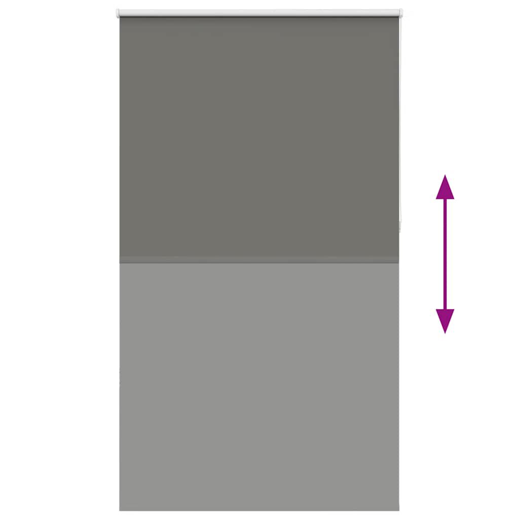 vidaXL Roller Blind Blackout γκρί 135x210 cm Πλάτος υφάσματος 131,6cm