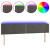 vidaXL &Kappa;&epsilon;&phi;&alpha;&lambda;ά&rho;&iota; &Kappa;&rho;&epsilon;&beta;&alpha;&tau;&iota;&omicron;ύ LED &Sigma;&kappa;&omicron;ύ&rho;&omicron; &Gamma;&kappa;&rho;&iota; 163x16x78/88 &epsilon;&kappa;. &Beta;&epsilon;&lambda;&omicron;ύ&delta;&iota;&nu;&omicron;