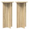 vidaXL &Beta;ά&sigma;&eta; &phi;&upsilon;&tau;ώ&nu; 2 pcs Sonoma &Delta;&rho;&upsilon;&sigmaf; 40 x 40 x 80 cm &Epsilon;&pi;&epsilon;&xi;&epsilon;&rho;&gamma;&alpha;&sigma;&mu;έ&nu;&omicron; &Xi;ύ&lambda;&omicron;
