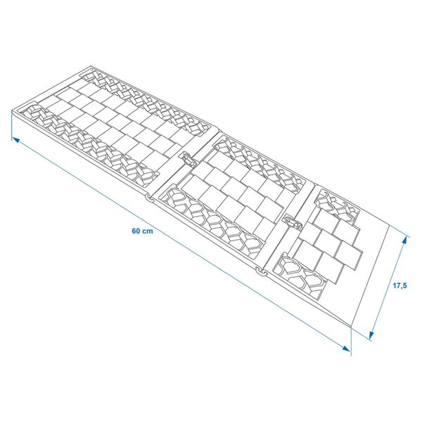 ProPlus Ράμπες Πρόσφυσης Πτυσσόμενες Σετ 2 360835