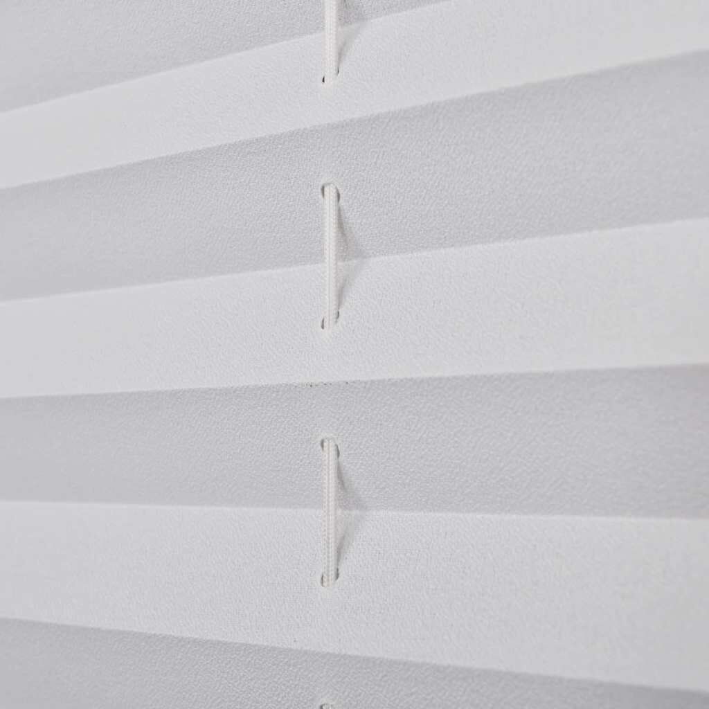 Πλισέ ρόλερ σκίασης 110x200cm Λευκό