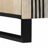 vidaXL Ντουλάπι TV Λευκό 105 x 33 x 46 εκ. Μασίφ ξύλο μάνγκο