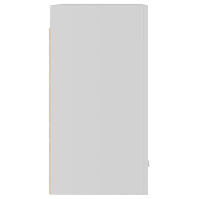 vidaXL Ντουλάπι Κρεμαστό Λευκό 39,5x31x60 εκ. Μοριοσανίδα