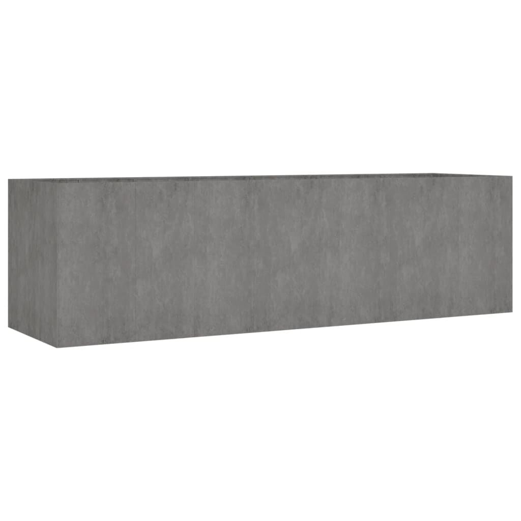 vidaXL Ζαρντινιέρα 280 x 80 x 80 εκ. από Ατσάλι Σκληρυθέν στον Αέρα