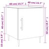 vidaXL Κομοδίνο Γκρι Sonoma 40 x 40 x 50 εκ. από Επεξεργασμένο Ξύλο