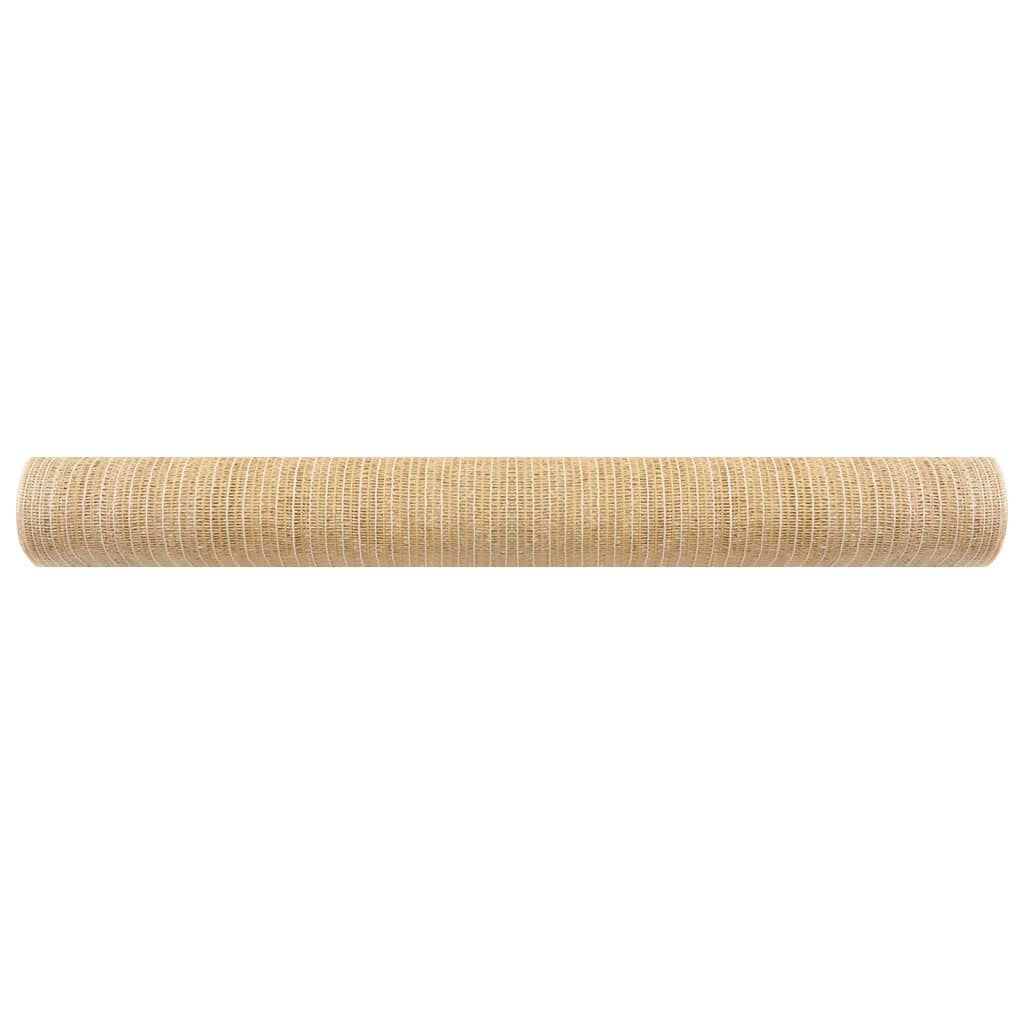 vidaXL Δίχτυ Σκίασης Μπεζ 1 x 25 μ. από HDPE 195 γρ./μ²