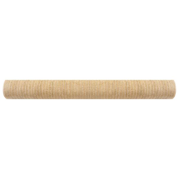 vidaXL Δίχτυ Σκίασης Μπεζ 1 x 25 μ. από HDPE 195 γρ./μ²