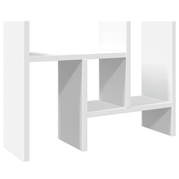 vidaXL Έπιπλο Οργάνωσης Γραφείου Λευκό 34,5x15,5x35,5 εκ. Επεξ. Ξύλο