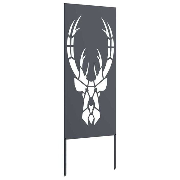 vidaXL Διακοσμητική Πλάκα Κήπου Ανθρακί 50 x 140 cm
