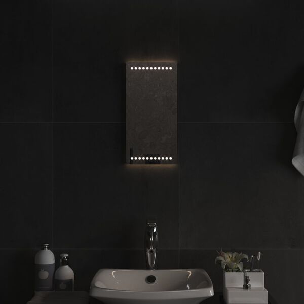 vidaXL Καθρέφτης Μπάνιου με LED 20x40 εκ.