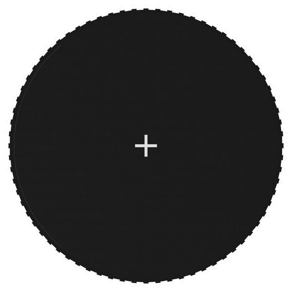 vidaXL Σεντόνι Αναπήδησης Μαύρο για Στρογγυλό Τραμπολίνο 3,96 μ.