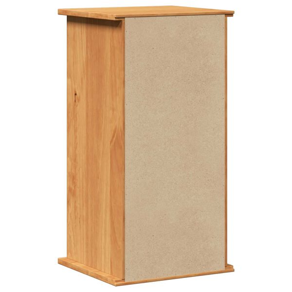 vidaXL Τοίχου Ντουλάπα Μπάνιου καφέ μελί 37 x 34 x 71.5 εκ.