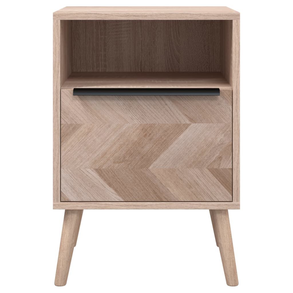 Finori Κομοδίνο Lusk 61A Sonoma Δρυς 38,5 x 38,5 x 57 εκ.