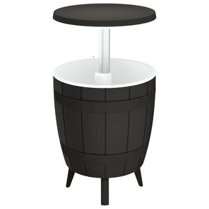 vidaXL &Tau;&rho;&alpha;&pi;έ&zeta;&iota; / &Psi;&upsilon;&gamma;&epsilon;ί&omicron; 3 &sigma;&epsilon; 1 &Mu;&alpha;ύ&rho;&omicron; &alpha;&pi;ό &Pi;&omicron;&lambda;&upsilon;&pi;&rho;&omicron;&pi;&upsilon;&lambda;έ&nu;&iota;&omicron;