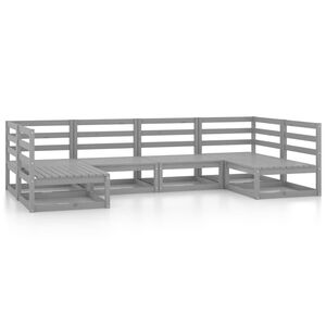 vidaXL &Sigma;&alpha;&lambda;ό&nu;&iota; &Kappa;ή&pi;&omicron;&upsilon; 6 &Tau;&epsilon;&mu;&alpha;&chi;ί&omega;&nu; &alpha;&pi;ό &Mu;&alpha;&sigma;ί&phi; &Xi;ύ&lambda;&omicron; &Pi;&epsilon;ύ&kappa;&omicron;&upsilon;