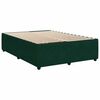 vidaXL &Kappa;&rho;&epsilon;&beta;ά&tau;&iota; Boxspring &mu;&epsilon; &Sigma;&tau;&rho;ώ&mu;&alpha; &Sigma;&kappa;&omicron;ύ&rho;&omicron; &Pi;&rho;ά&sigma;&iota;&nu;&omicron; 140x190&epsilon;&kappa;. &Beta;&epsilon;&lambda;&omicron;ύ&delta;&iota;&nu;&omicron;