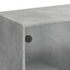 vidaXL Ντουλάπι με Πόρτες 68x37x109 εκ. από Επεξεργασμένο Ξύλο