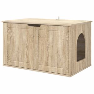 vidaXL &Sigma;&pi;ί&tau;&iota; &Gamma;ά&tau;&alpha;&sigmaf; &Sigma;&omicron;&nu;ό&mu;&alpha; 85 x 55 x 50,5 &epsilon;&kappa; &Epsilon;&pi;&epsilon;&xi;&epsilon;&rho;&gamma;&alpha;&sigma;&mu;έ&nu;&omicron; &Xi;ύ&lambda;&omicron;