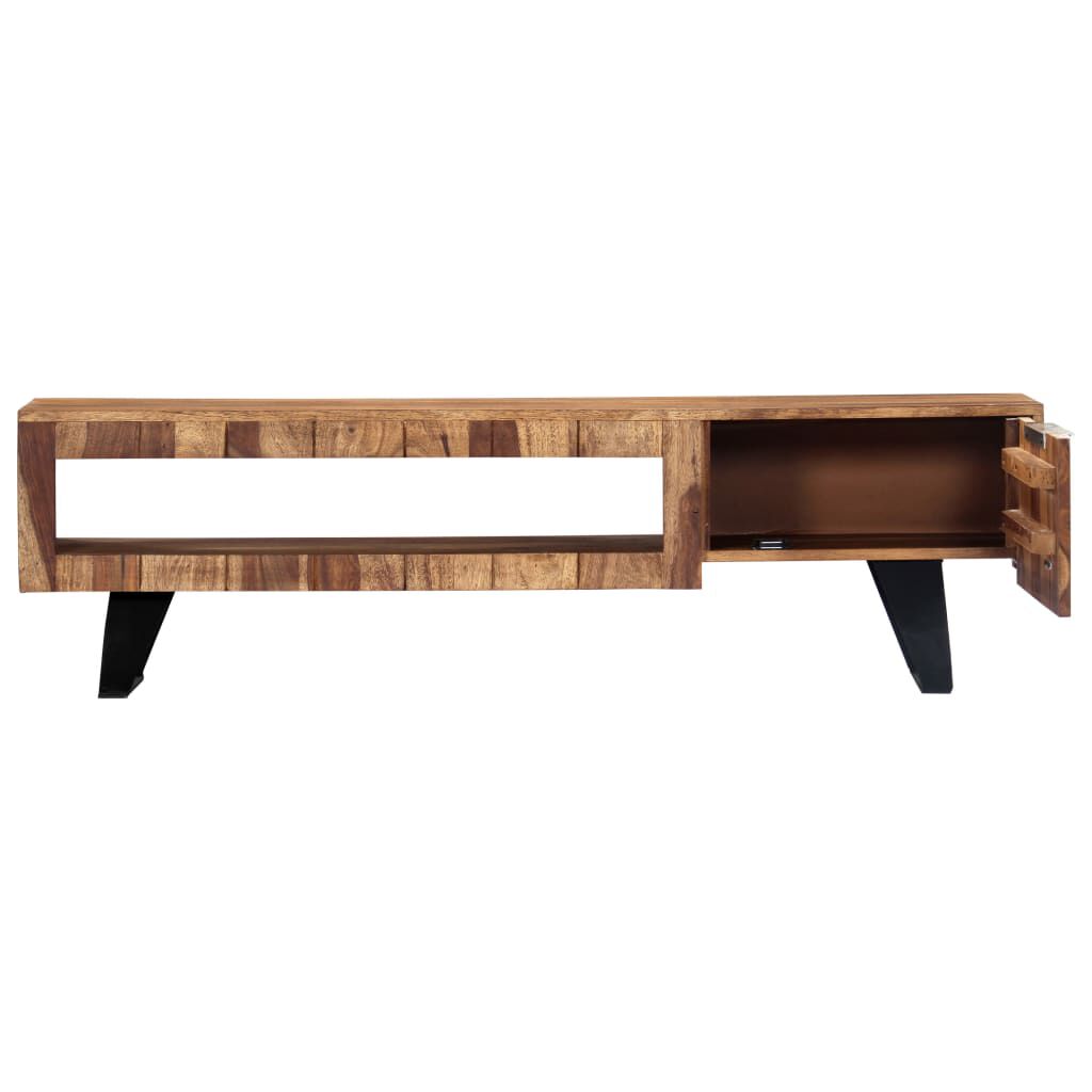 vidaXL Έπιπλο Τηλεόρασης 140 x 30 x 40 εκ. από Μασίφ Ξύλο Ακακίας