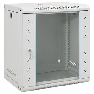 vidaXL &Kappa;&alpha;&mu;&pi;ί&nu;&alpha; &Delta;&iota;&kappa;&tau;ύ&omicron;&upsilon; &Epsilon;&pi;&iota;&tau;&omicron;ί&chi;&iota;&alpha; 12U 19'' IP20 53x40x60 &epsilon;&kappa;.