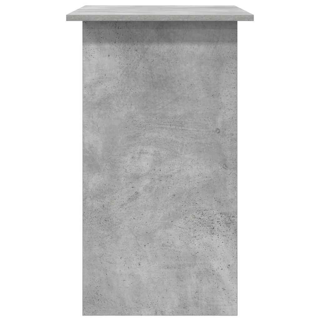 vidaXL Γραφείο Γκρι του Σκυροδέματος 80 x 45 x 74 εκ. από Επεξ. Ξύλο