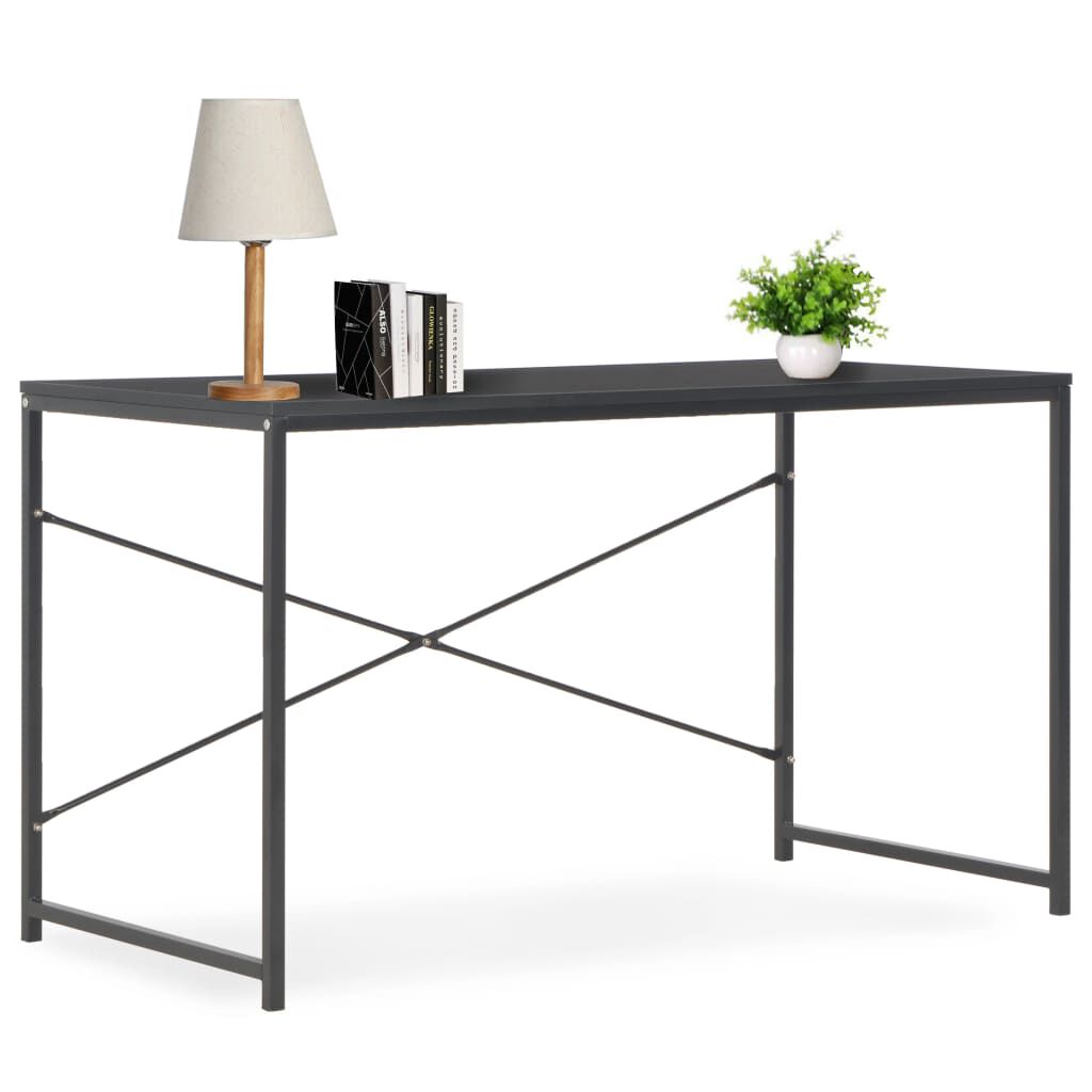 vidaXL Γραφείο Υπολογιστή Μαύρο 120 x 60 x 70 εκ.