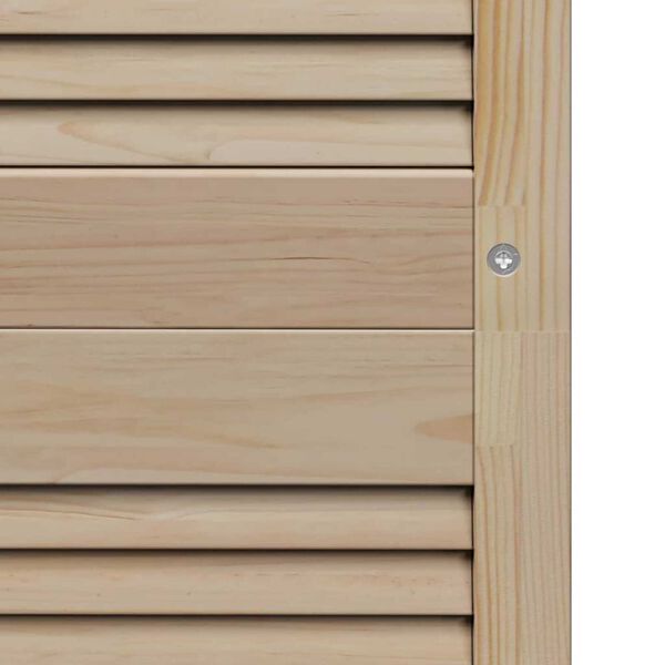 vidaXL Πόρτες Ντουλάπας με πόρτα 4 pcs Καφέ 140.5 x 49.5 x 2.1 εκ