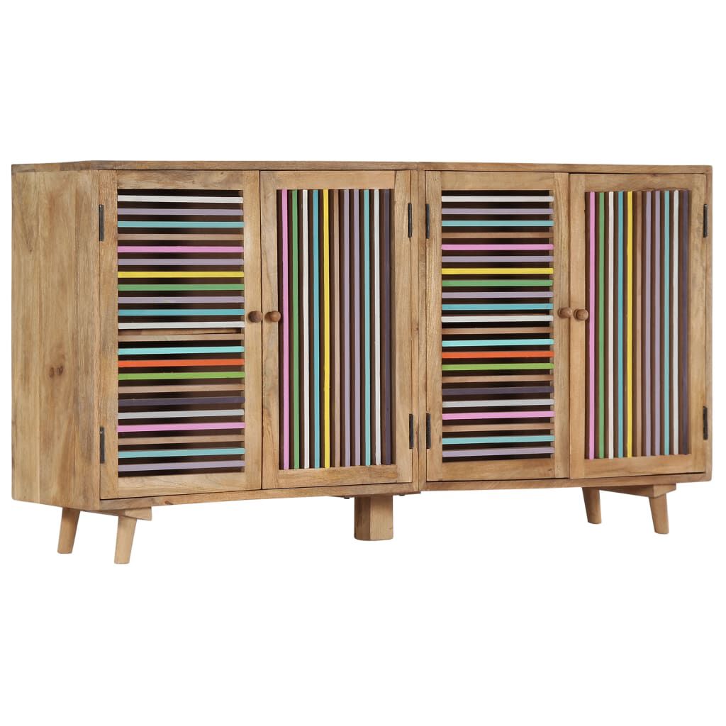 vidaXL Μπουφές 150 x 30 x 75 εκ. από Μασίφ Ξύλο Μάνγκο
