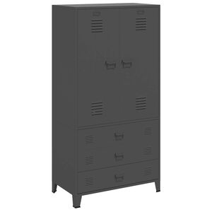 vidaXL &Nu;&tau;&omicron;&upsilon;&lambda;ά&pi;&alpha; &Beta;&iota;&omicron;&mu;&eta;&chi;&alpha;&nu;&iota;&kappa;ή &Alpha;&nu;&theta;&rho;&alpha;&kappa;ί 90 x 50 x 180 &epsilon;&kappa;. &Mu;&epsilon;&tau;&alpha;&lambda;&lambda;&iota;&kappa;ή