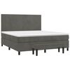 vidaXL &Kappa;&rho;&epsilon;&beta;ά&tau;&iota; Boxspring &mu;&epsilon; &Sigma;&tau;&rho;ώ&mu;&alpha; &Sigma;&kappa;&omicron;ύ&rho;&omicron; &Gamma;&kappa;&rho;&iota; 160x200 &epsilon;&kappa;. &Beta;&epsilon;&lambda;&omicron;ύ&delta;&iota;&nu;&omicron;