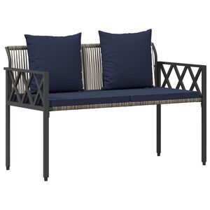 vidaXL &Epsilon;&xi;&omega;&tau;&epsilon;&rho;&iota;&kappa;ά &pi;&alpha;&gamma;&kappa;ά&kappa;&iota;&alpha; 2 -Seater 116 x 56 x 75 &epsilon;&kappa;. &sigma;&upsilon;&nu;&theta;&epsilon;&tau;&iota;&kappa;ό &rho;&alpha;&tau;ά&nu;