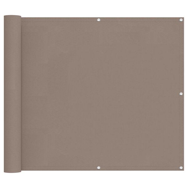 vidaXL &Omicron;&theta;ό&nu;&eta; &Mu;&pi;&alpha;&lambda;&kappa;&omicron;&nu;&iota;&omicron;ύ Taupe 100 x 1000 cm Ύ&phi;&alpha;&sigma;&mu;&alpha; Ό&xi;&phi;&omicron;&rho;&nu;&tau;